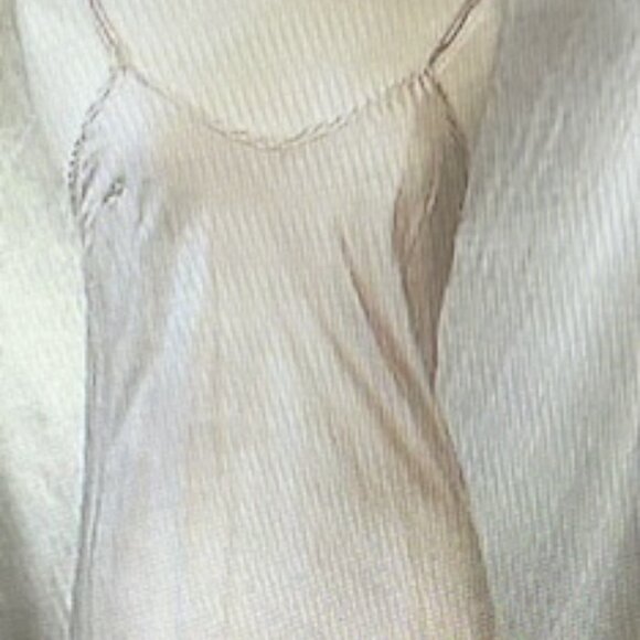 Long Slip Dresses with Organza bottom by designer, Robin Kaplan, Size S - Picture 7 of 13